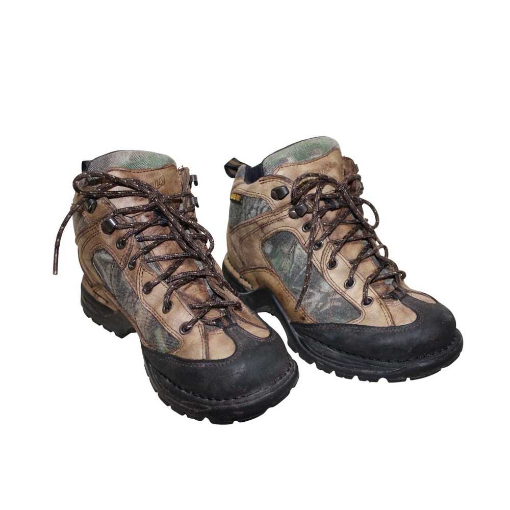 Danner Radical 45 Camohide GTX Hiking Boots Men 8 Brown Camo Waterproof Gore-tex